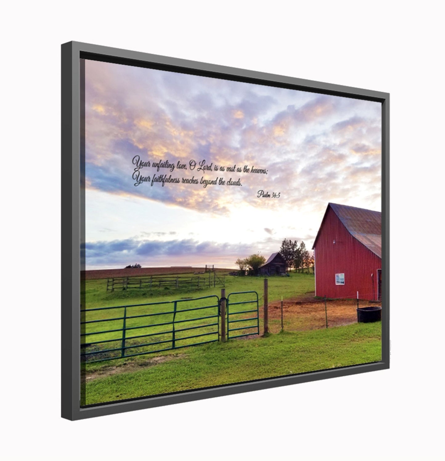 "Your Unfailing Love" Framed Canvas